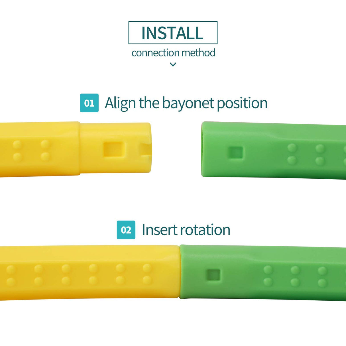 2 Pack Color Hoop - Size & Length Adjustable, Plastic Toys for Adults & Party Games, Gymnastics & Dog Agility Equipment, Christmas Wreath