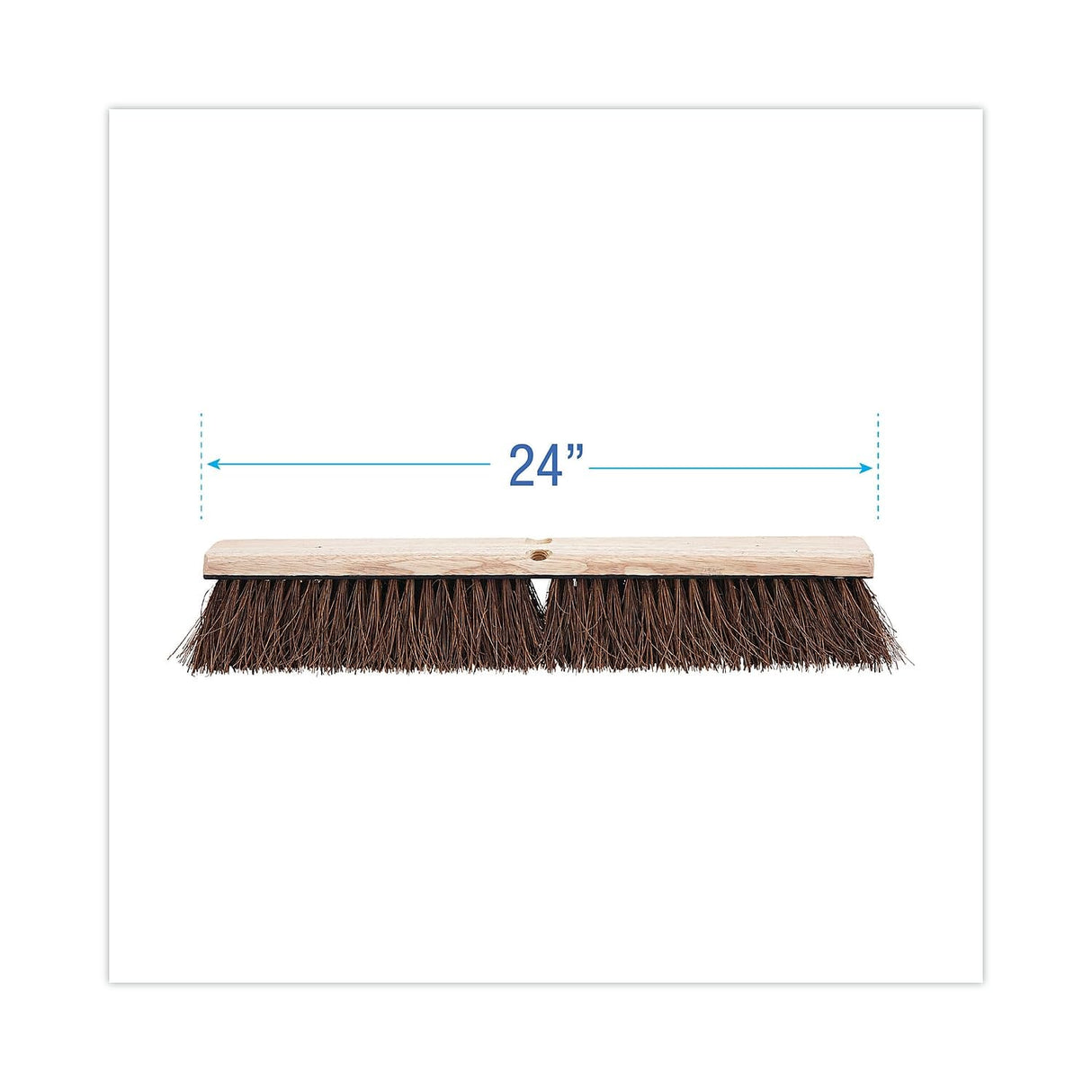 Boardwalk 20124 Floor Brush Head, 3 1/4-Inch Natural Palmyra Fiber, 24-Inch