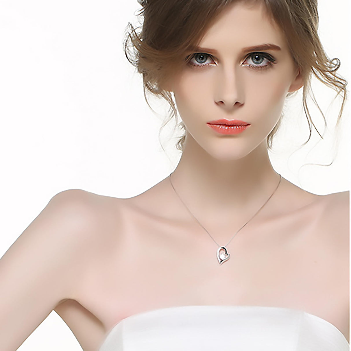 Mothers Day Gifts For Mom From Son Daughter Mom Necklace For Women New Mom Gifts Birthday Christmas Gifts With Heartfelt Message & Lighted Box (Sterling Silver, 682- loveheart01)