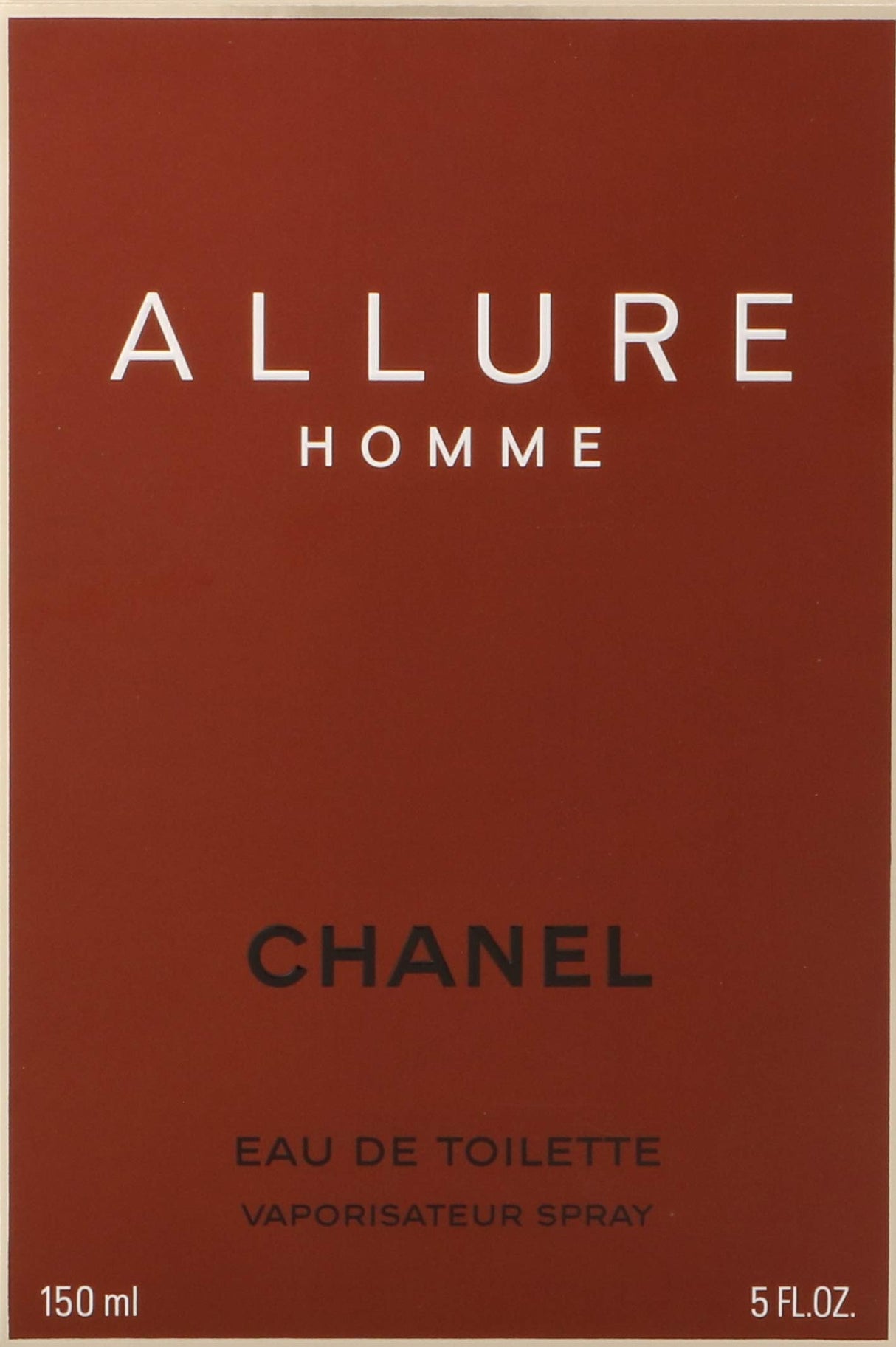 CHANEL Allure Homme Eau De Toilette Spray for Men, 5.0 Ounce