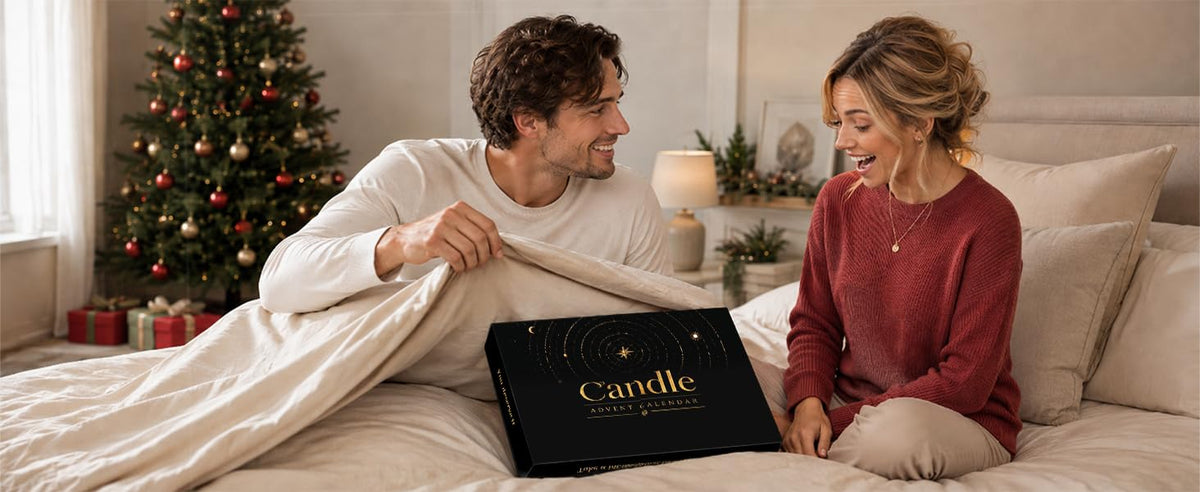 Healing Candle Advent Calendar 2026, 24-Day Christmas Countdown for Women