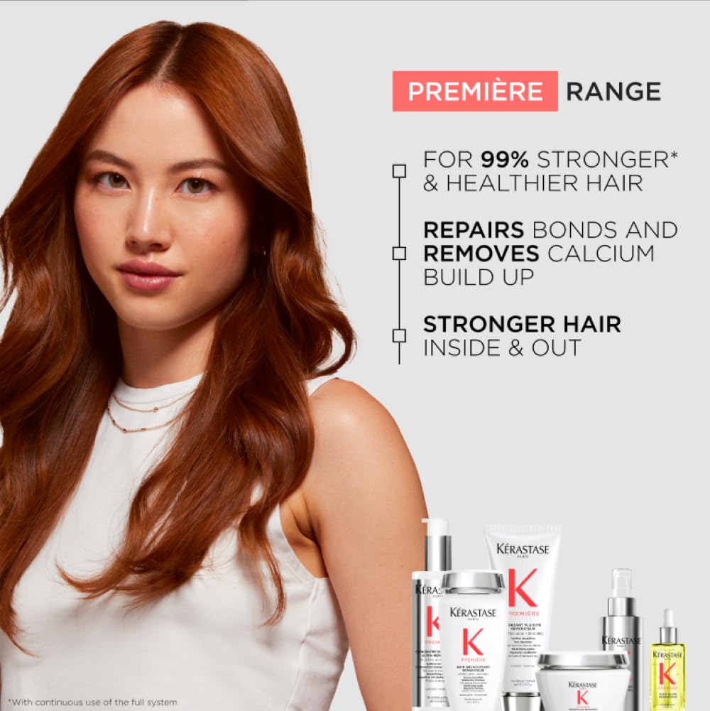 Kerastase Premiere Pre-Shampoo Hair Repair Treatment - Intense Bond Repair & Strengthening, For Breakage & All Damaged Hair Types, Anti-Frizz & Smoothing