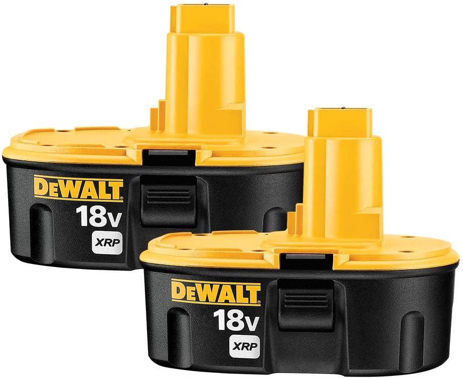 DEWALT FOR Dewalt OEM DC9096-2 18V XRP 2.4 Ah Battery 2 Pack Bundle-NOS