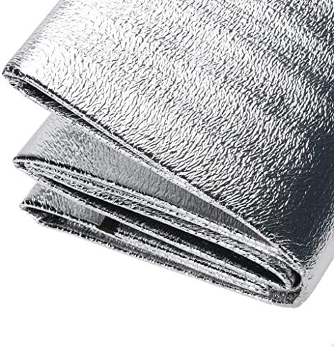Camping Mat Foam Foil Blanket for Camping Foam Pad Insulating Foil Mat Sleeping Tent Pad Thermal Aluminum Camping mat for Reflecting Heat