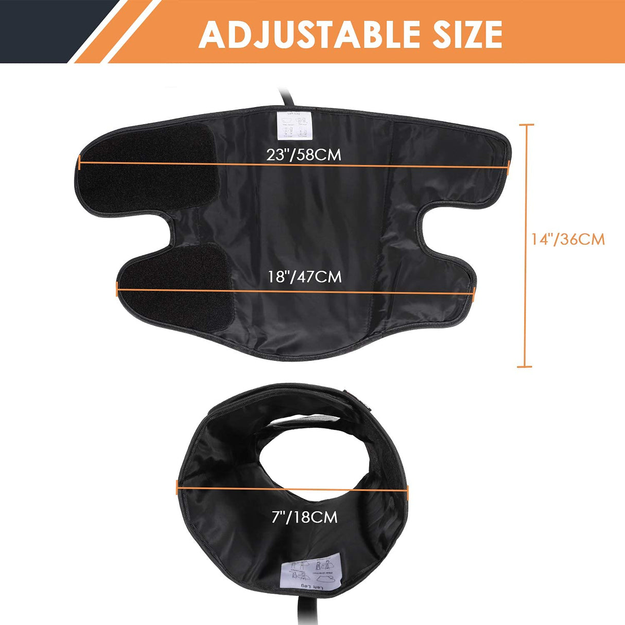 SHINE WELL Calf Massager for Circulation, Leg Compression Massager for Circulation with 3 Modes 3 Intensities 2 Timing, for Restless Legs Syndrome Relief, FSA HSA Eligible