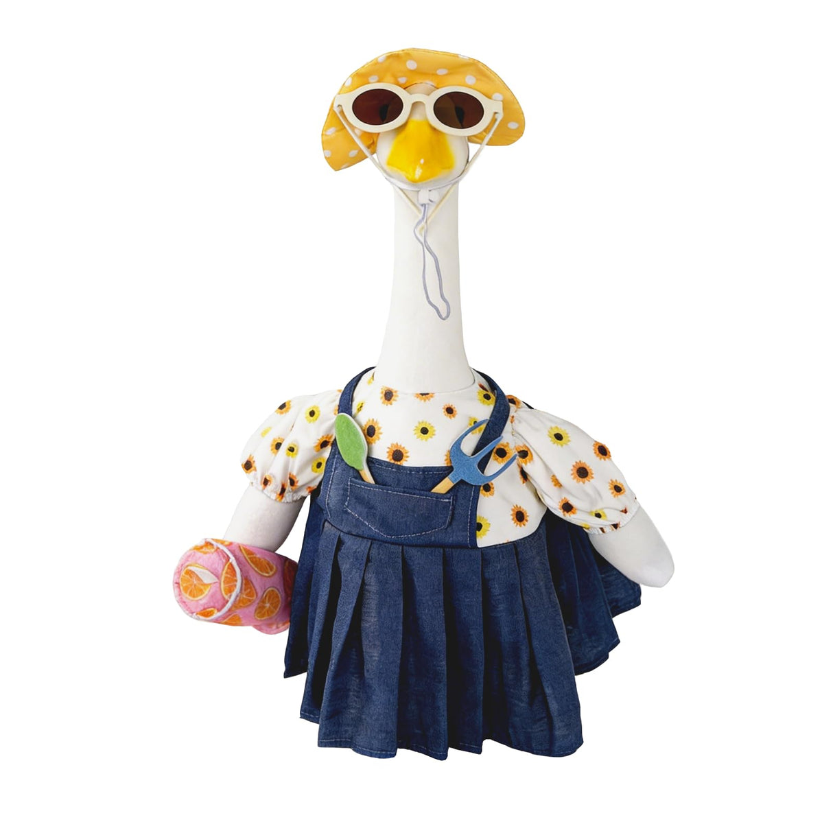 RUXRQPJ Gardener Summer Porch Goose Outfits for 23 Inch Porch Goose