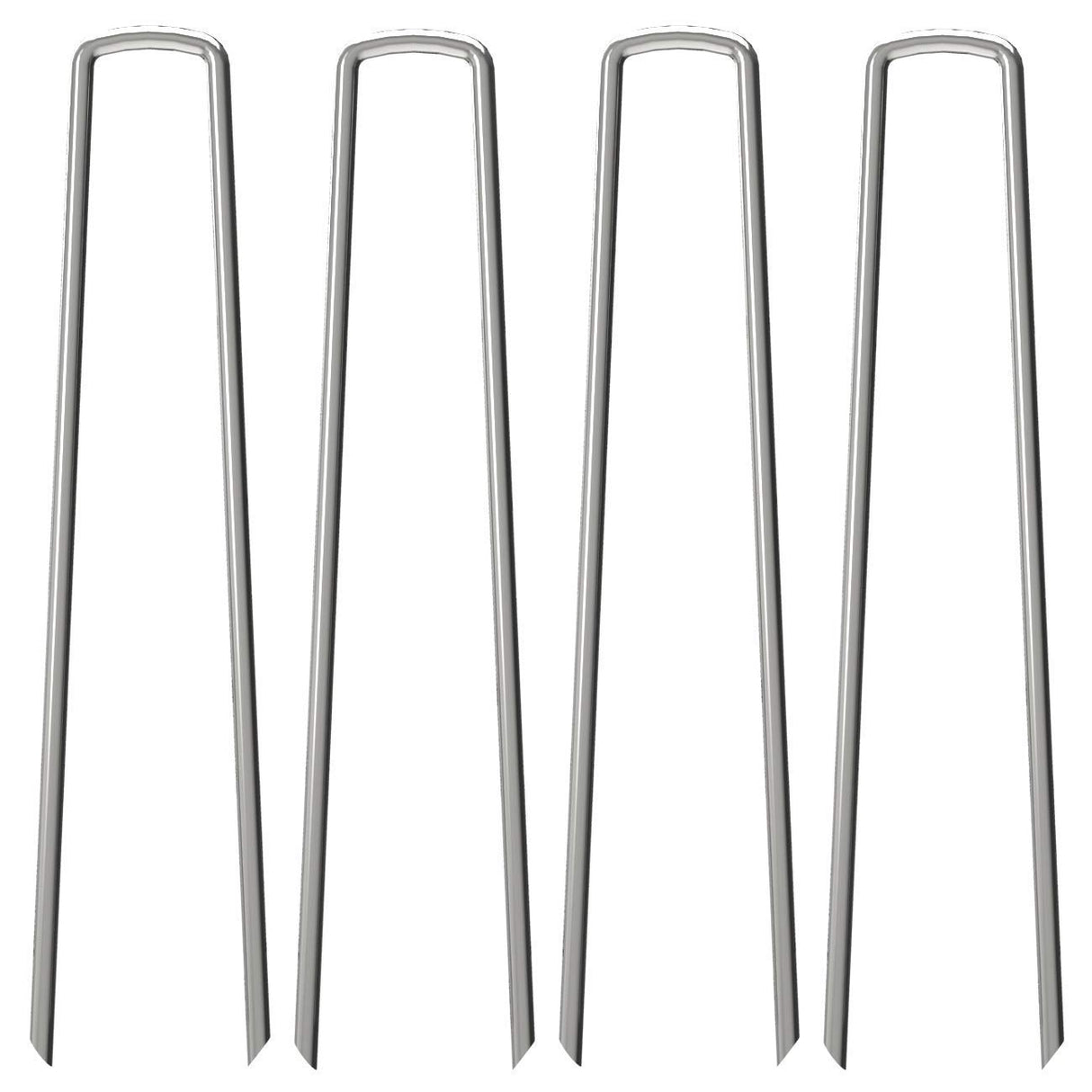 OK5STAR Landscape Staples 12 inch, 100 Pack Heavy Duty Garden Stakes