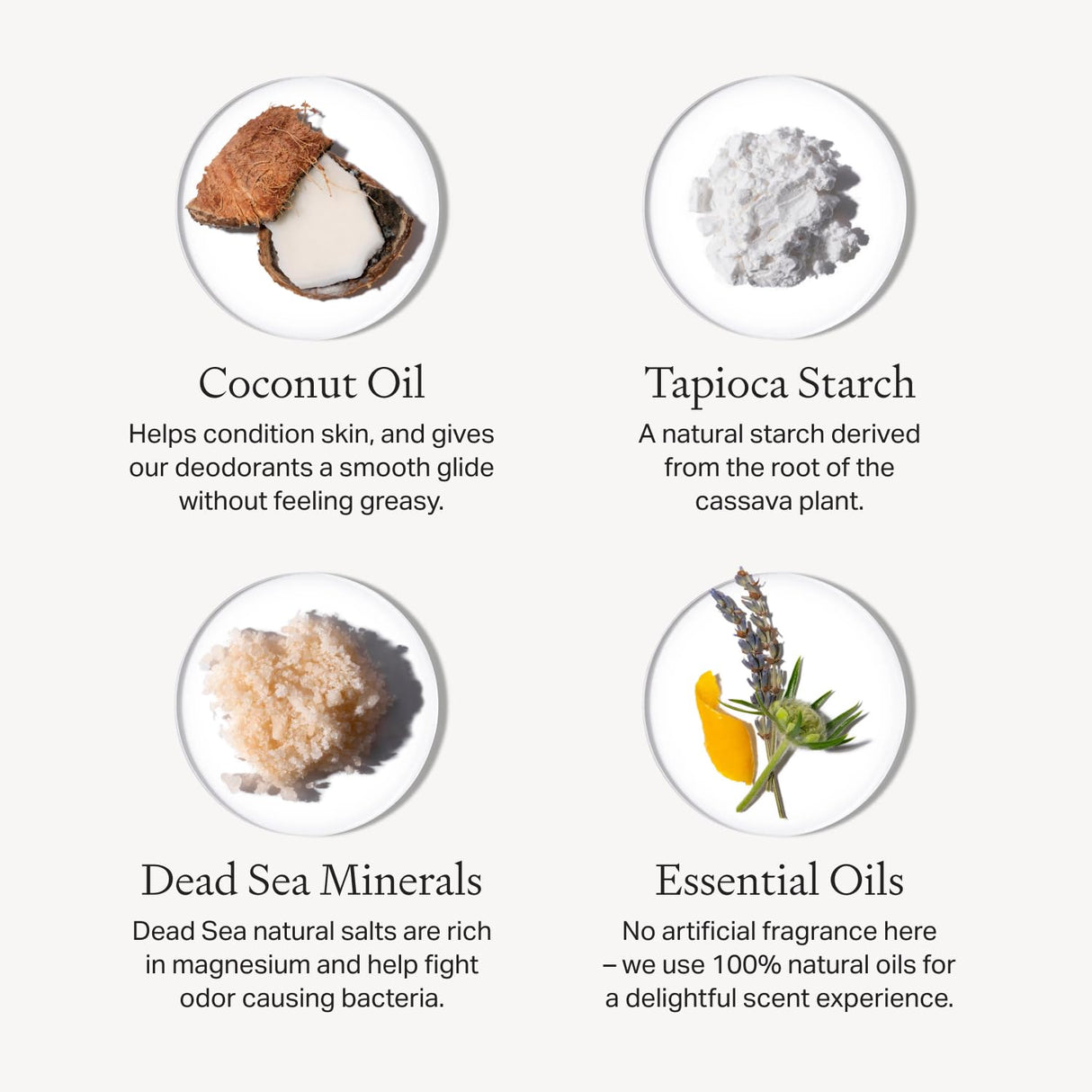 Each & Every All Natural Deodorant for Women & Men - Sensitive Skin, Plant-Based, Baking Soda & Aluminum-Free Deodorant - Long Lasting 24 Hr Odor Control - Coconut & Lime Travel Size (3 Pack, 2.5oz)