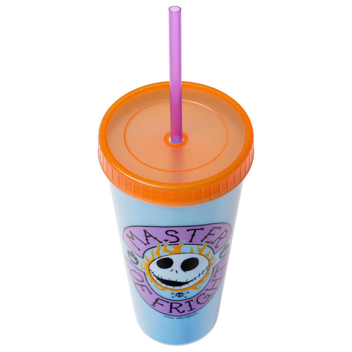 Silver Buffalo Disney The Nightmare Before Christmas 4 Pack Color Change Plastic Tumblers Featuring Jack Skellington, Sally, Oogie Boogie, and Zero, 24 Ounces