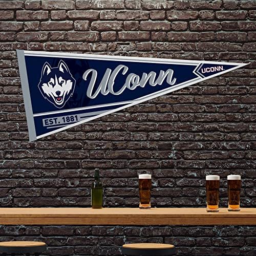 Rico Industries NCAA Classic 12" x 30" Felt Wall Décor Pennant - Great for Home/Bed Room/Man Cave Décor