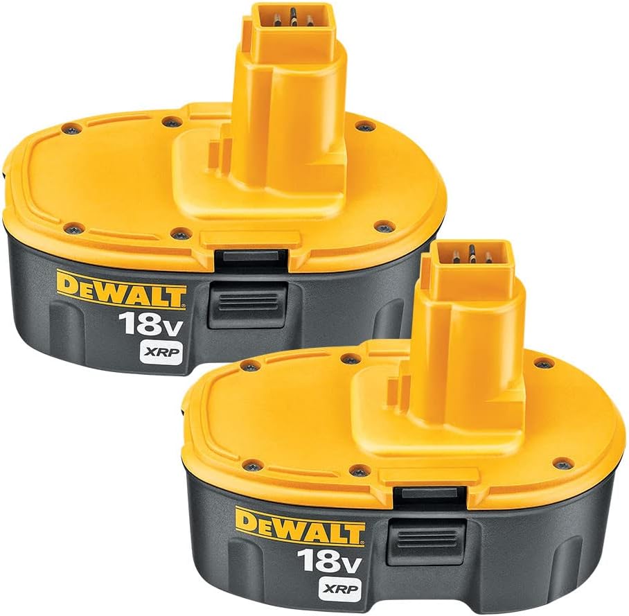 DEWALT FOR Dewalt OEM DC9096-2 18V XRP 2.4 Ah Battery 2 Pack Bundle-NOS