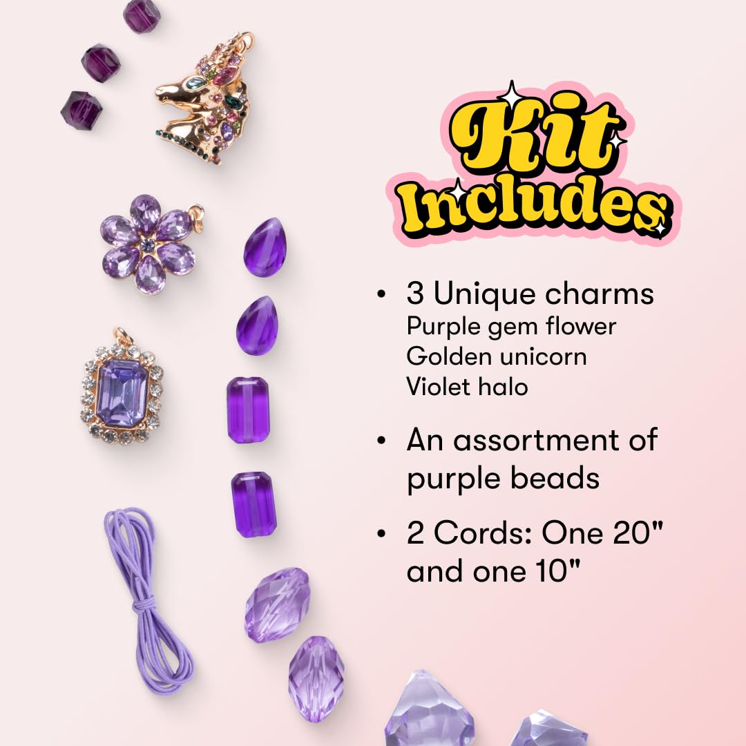 Super Smalls Make It Purple Mini Bead Kit | Ages 4+
