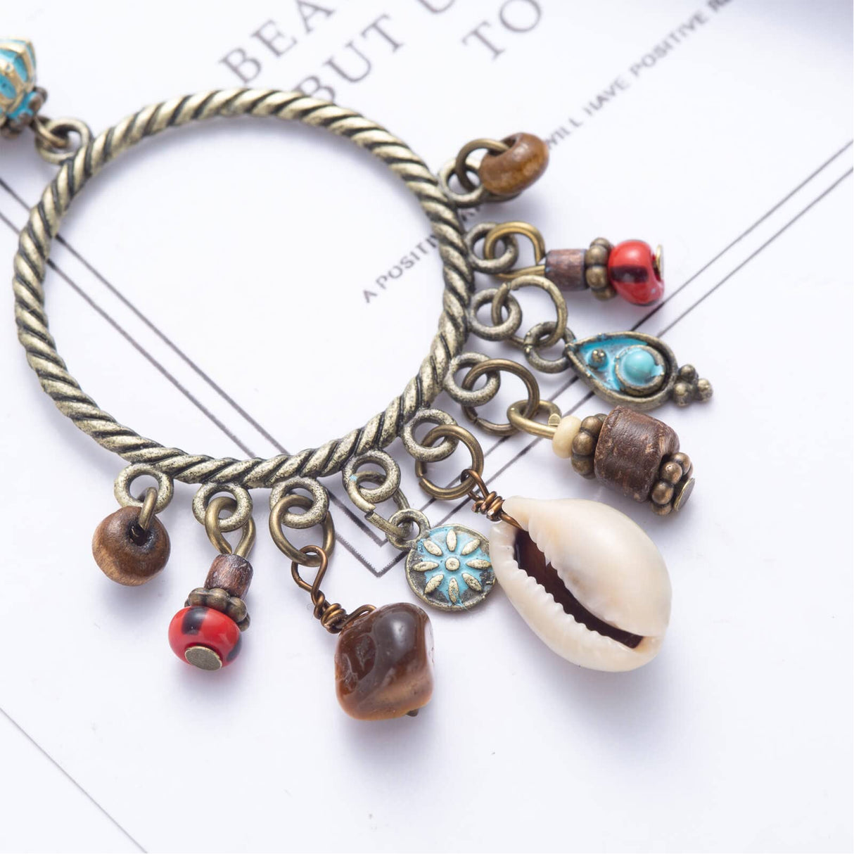 Boho Earrings for Women Dangling Vintage Bohemian Beach Style Earrings
