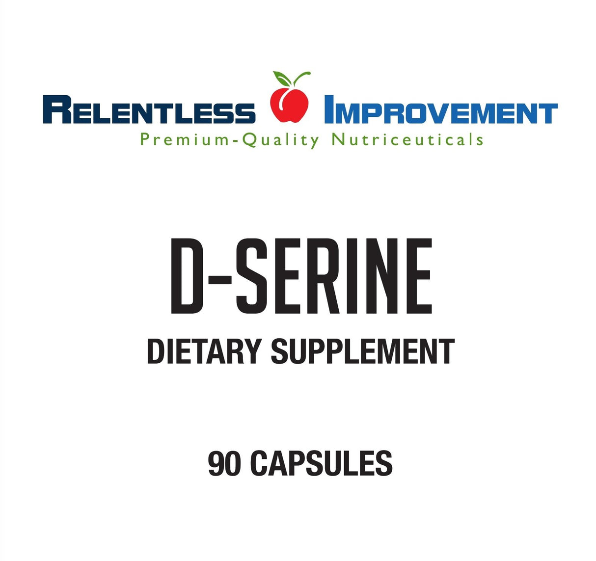 Relentless Improvement D-Serine