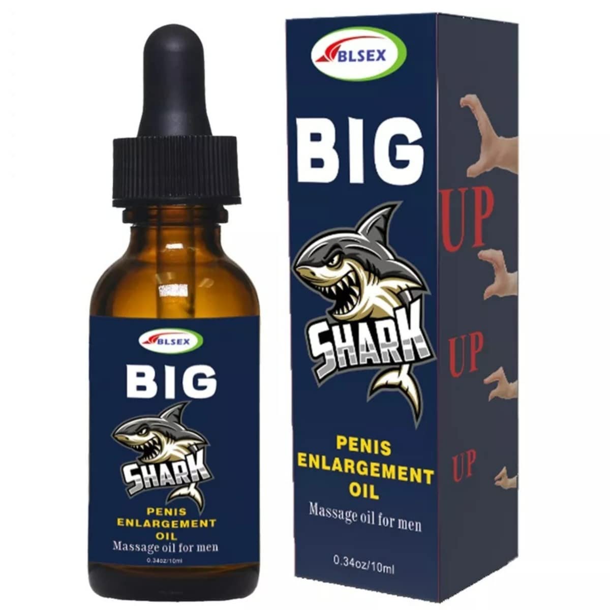 BLSEX Men's Enlargement Oil, Increase XXXL Growth Enlarge Massage for Male 10ml (F360-BIG Oil)