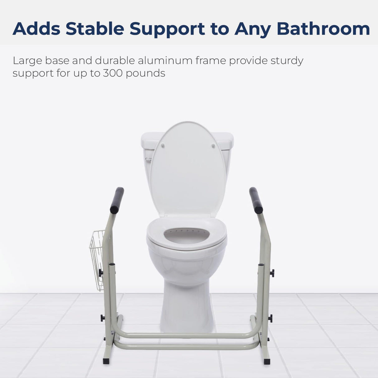 Drive Medical Stand Alone Toilet Safety Rail