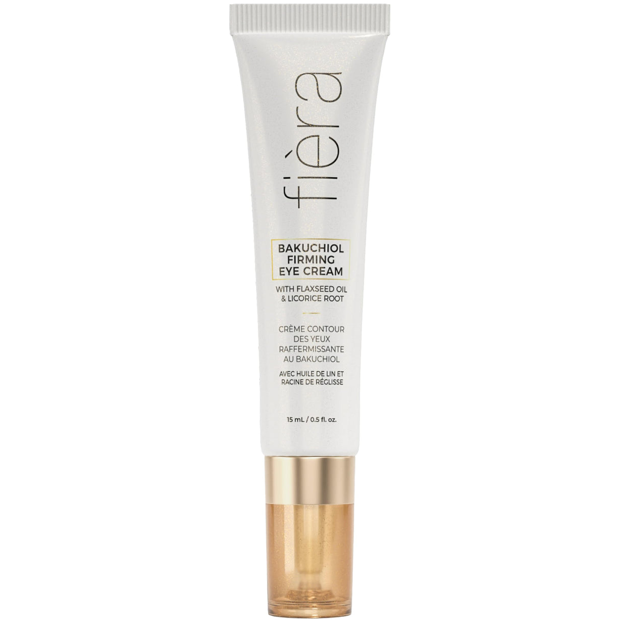 FIÈRA Bakuchiol Firming Eye Cream - Designed Specifically For Mature Skin - Targets Wrinkles, Anti-Aging, Dark Spots, and Fine Lines - Hydrating and Rejuvenating Formula - 15 ML / 0.5 FL. OZ.