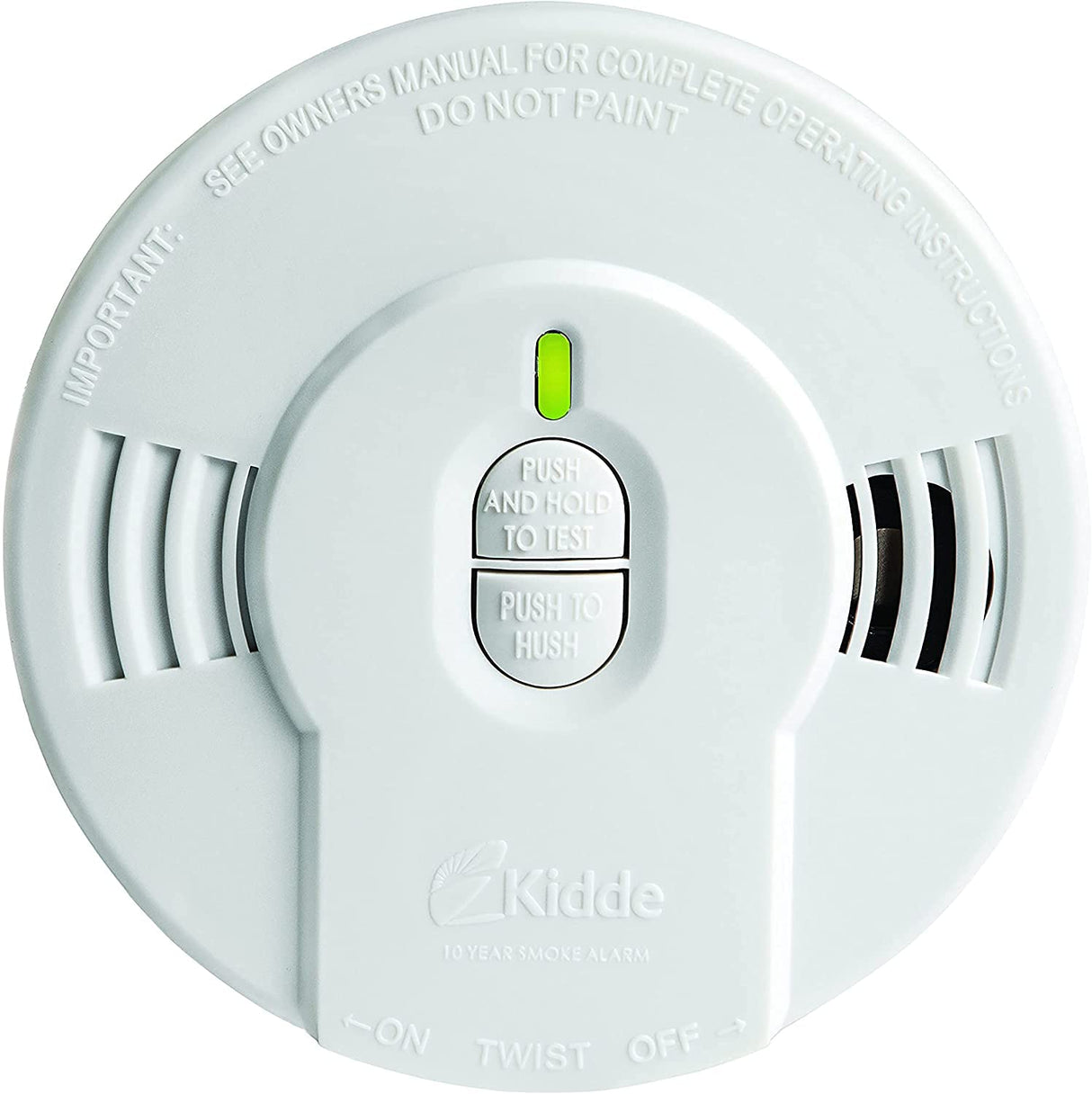 Kidde Smoke & Carbon Monoxide Detector with Smoke Detector, 10-Year Battery