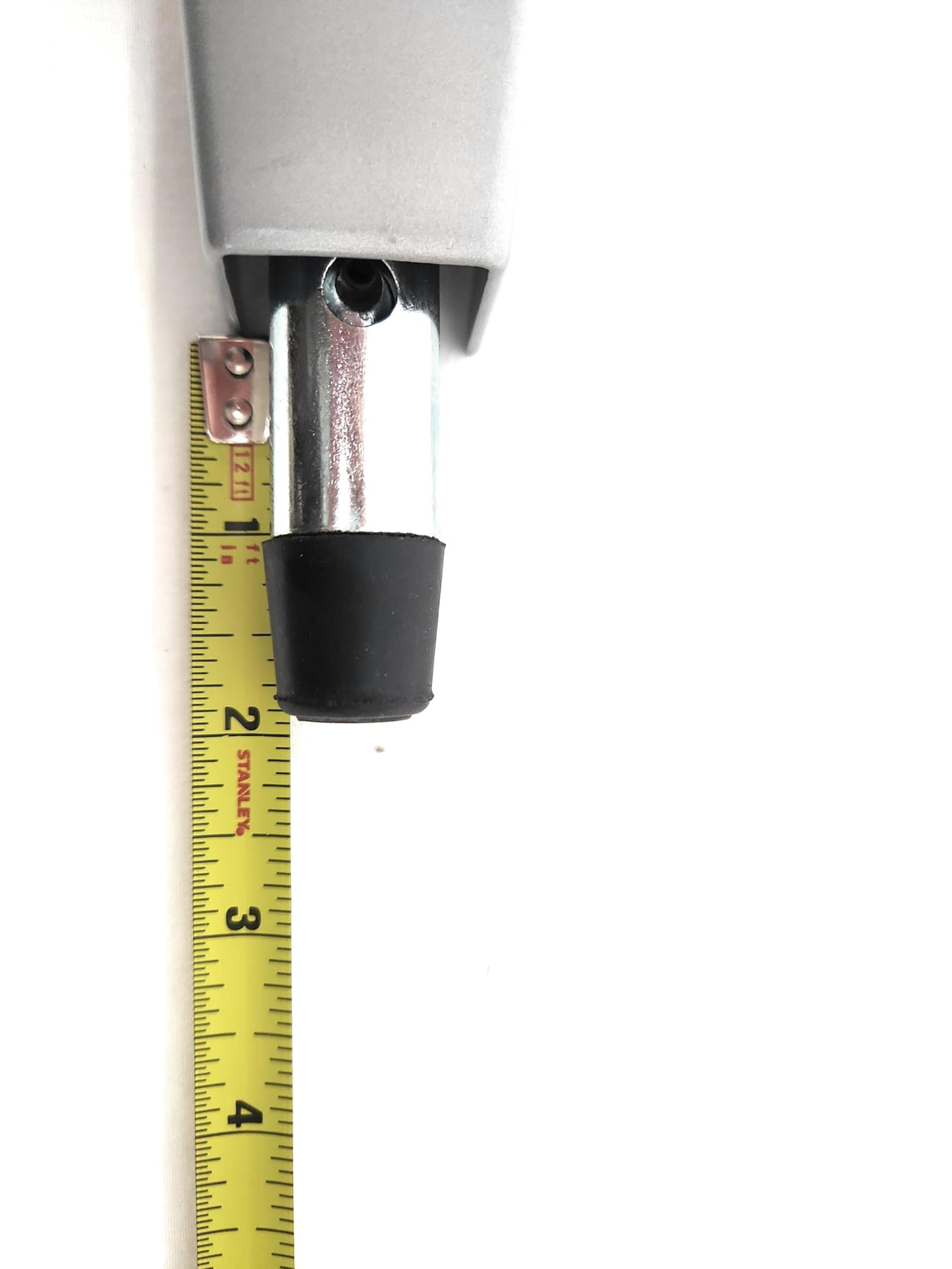 Pacific Doorware Heavy Duty Spring Loaded Step Down Push On Door Holder/Stopper (Aluminum)