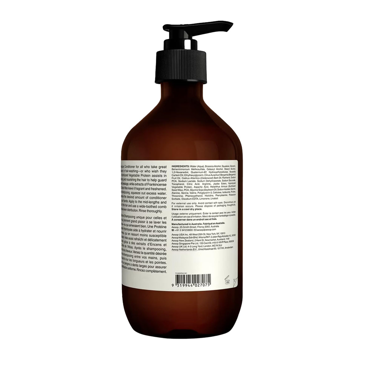 Aesop Shampoo & Conditioner Set | Hydrates, Softens, & Adds Shine | All Hair Types | 16.9 oz / 500mL