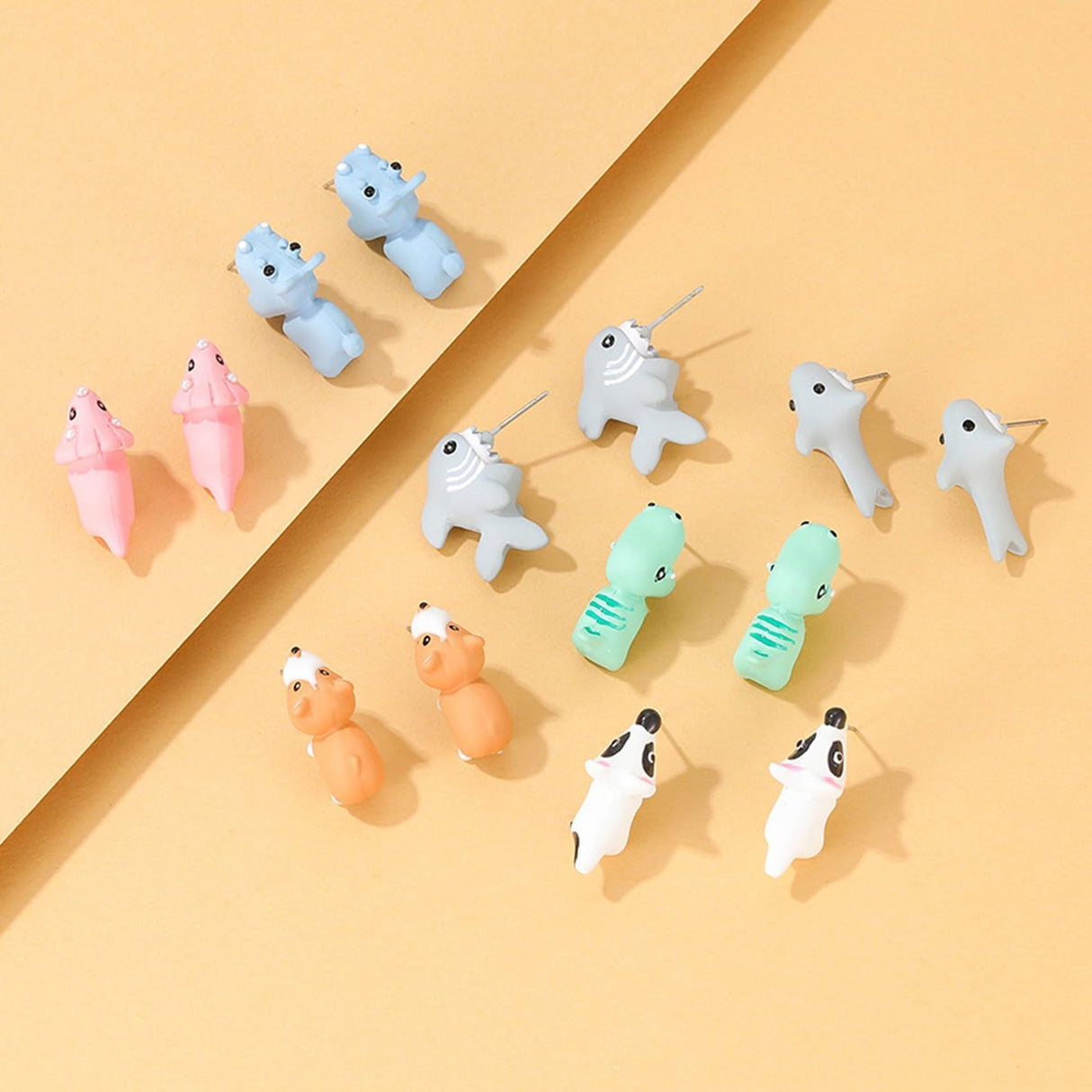Cute Animal Bite Earrings Fun Unique Earrings for Women