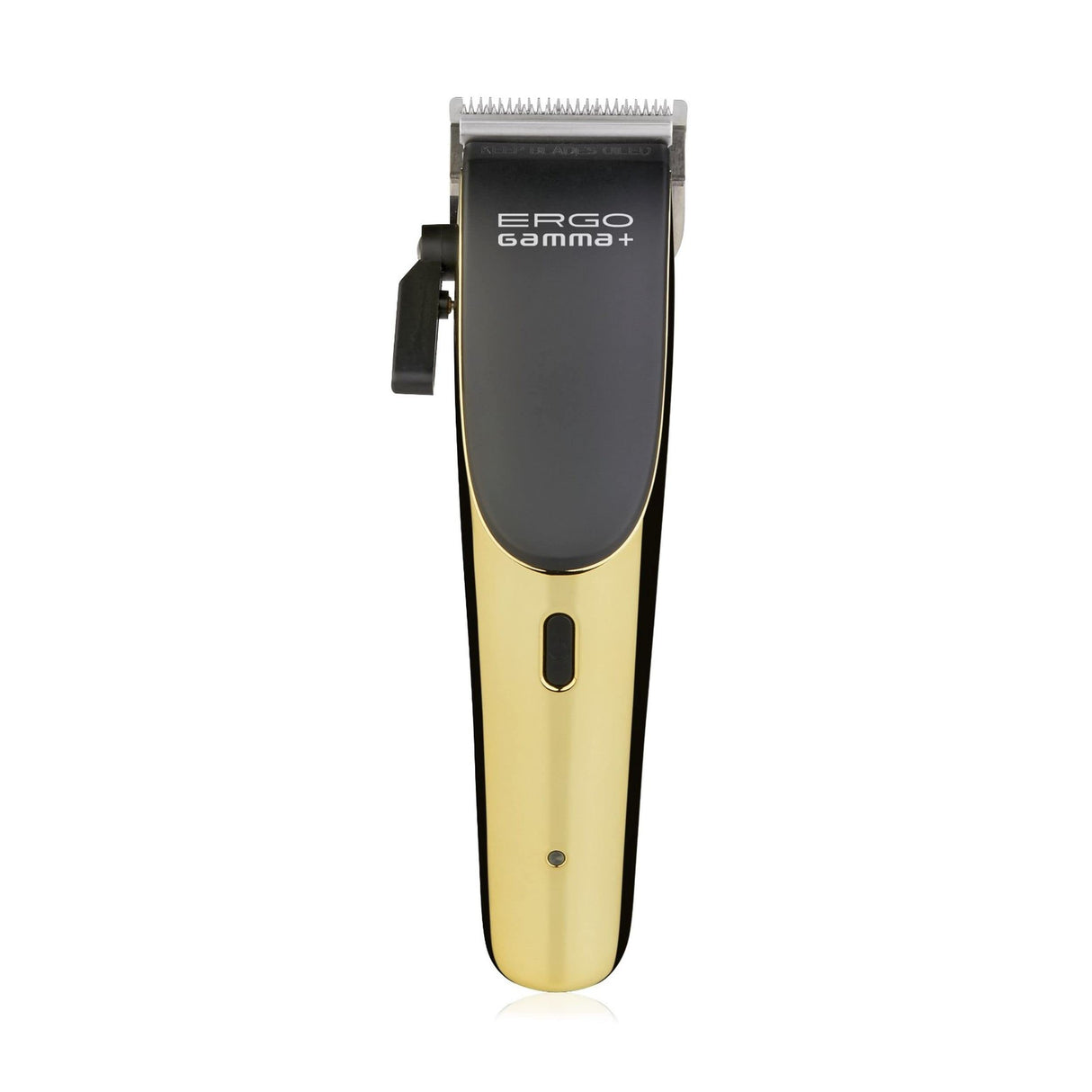 GAMMA+ Ergo Professional Microchipped Magnetic Motor Clipper with 3 Customizable Lids (Chrome, Rose Gold, Gold)