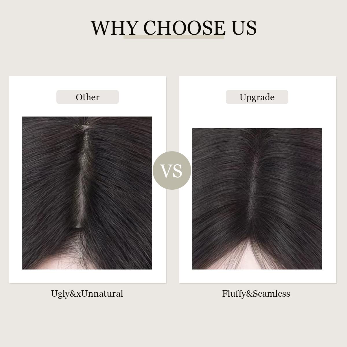Aimeolyn Hair Toppers for Women Real Human Hair Upgrade Lace Base No Bangs Top Hair Pieces Premium Remy Toppers 12inch