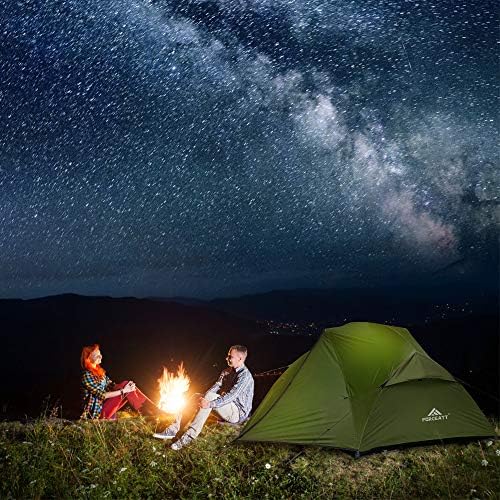 Forceatt Tent for 2 and 3 Person is Waterproof and Windproof, Camping Tent for 3 to 4 Seasons,Lightweight Aluminum Pole Backpacking Tent Can be Set Up Quickly,Great for Hiking