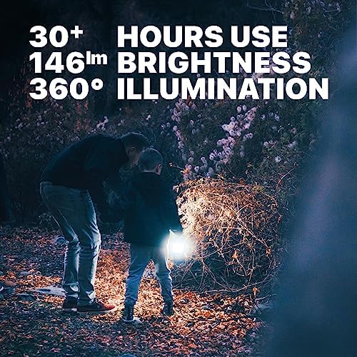 MalloMe Camping Lantern Multicolor 8 Pack Lanterns for Power Outages, Camping Lights for Tent Hanging, Camp Light Tent Lamp Emergency Battery Powered LED Lantern (Rechargeable Batteries Not Included)