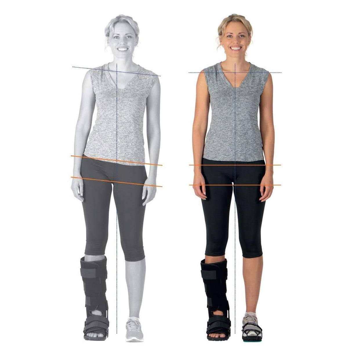 EVENup The Authentic Shoe Balancer Size Small for use with Walking Boot or leg length discrepancy. Improves your gait using a variety of height adjustments.