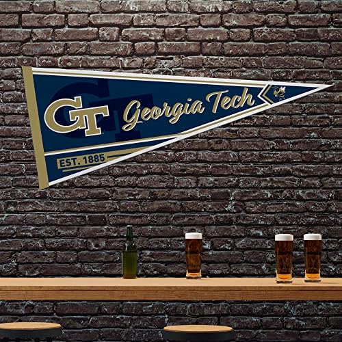 Rico Industries NCAA Classic 12" x 30" Felt Wall Décor Pennant - Great for Home/Bed Room/Man Cave Décor