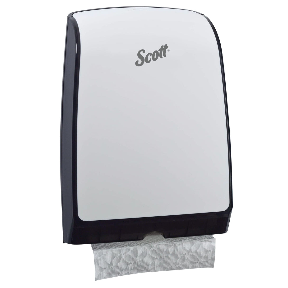 Scott Professional Scott Control MOD Slimfold Folded Paper Towel Dispenser (34830), 9.83" x 2.8" x 13.67", Compact, One-at-a-Time Manual Dispensing, White