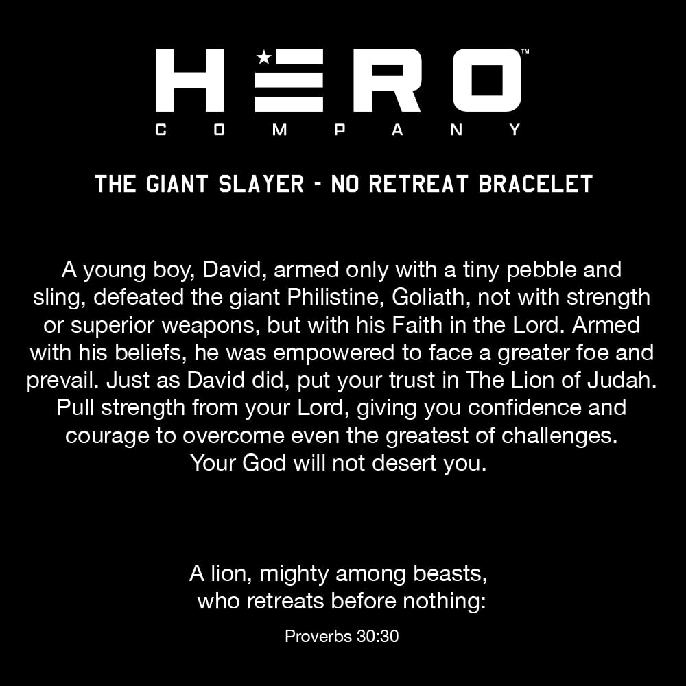Hero Company Saint Michael 'Defend Us' Stainless Steel Bracelet for Men