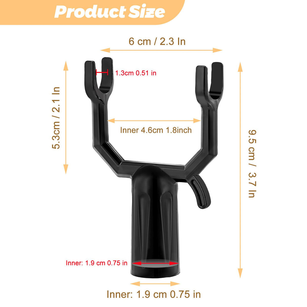 24Pcs Tree Branch Support, Metal Tree Crutch Device for Straightening Trees