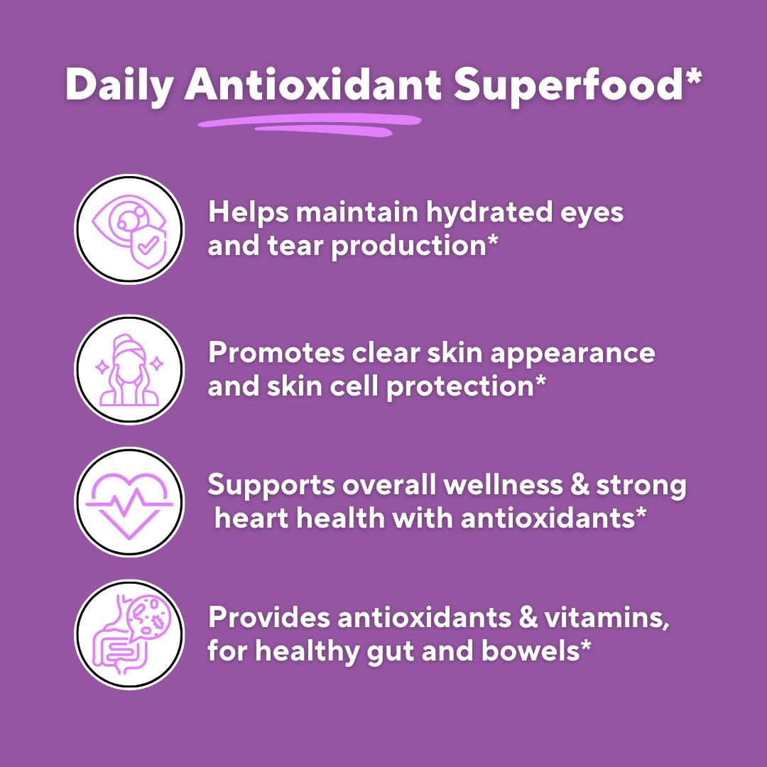 Vitapia Maqui Berry 1000mg - Maqui Berry Powder Supplement - Vegan Friendly, Non-GMO and Gluten-Free - 120 Veggie Capsules