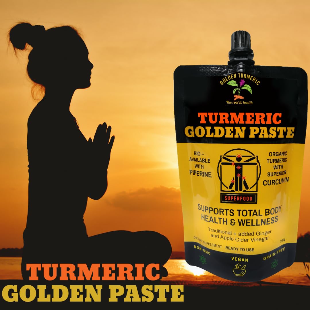 Turmeric Golden Paste for People 7 OZ (200g)