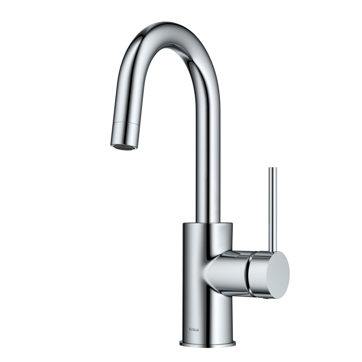 KRAUS Oletto Single Handle Kitchen Bar Faucet in Chrome Finish, KPF-2600CH