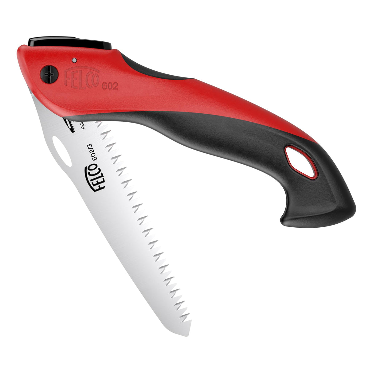 FELCO 602 Folding Pruning Saw – Compact Pull-Stroke Saw for Gardening & Vineyard Use | Tree Branch Cutter | Folding Handsaw with Chrome-Plated 6.3" Blade, Non-Slip Handle, Blade Lock, Swiss Precision