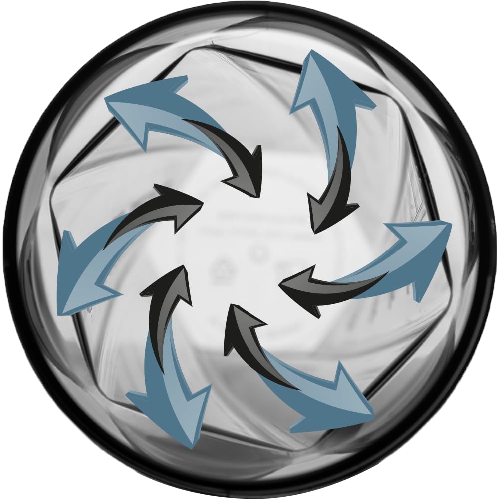 HELIMIX 2.0 Vortex Blender Shaker Bottle Holds upto 28oz | No Blending Ball or Whisk | USA Made | Portable Pre Workout Whey Protein Drink Shaker Cup | Mixes Cocktails Smoothies Shakes | Top Rack Safe