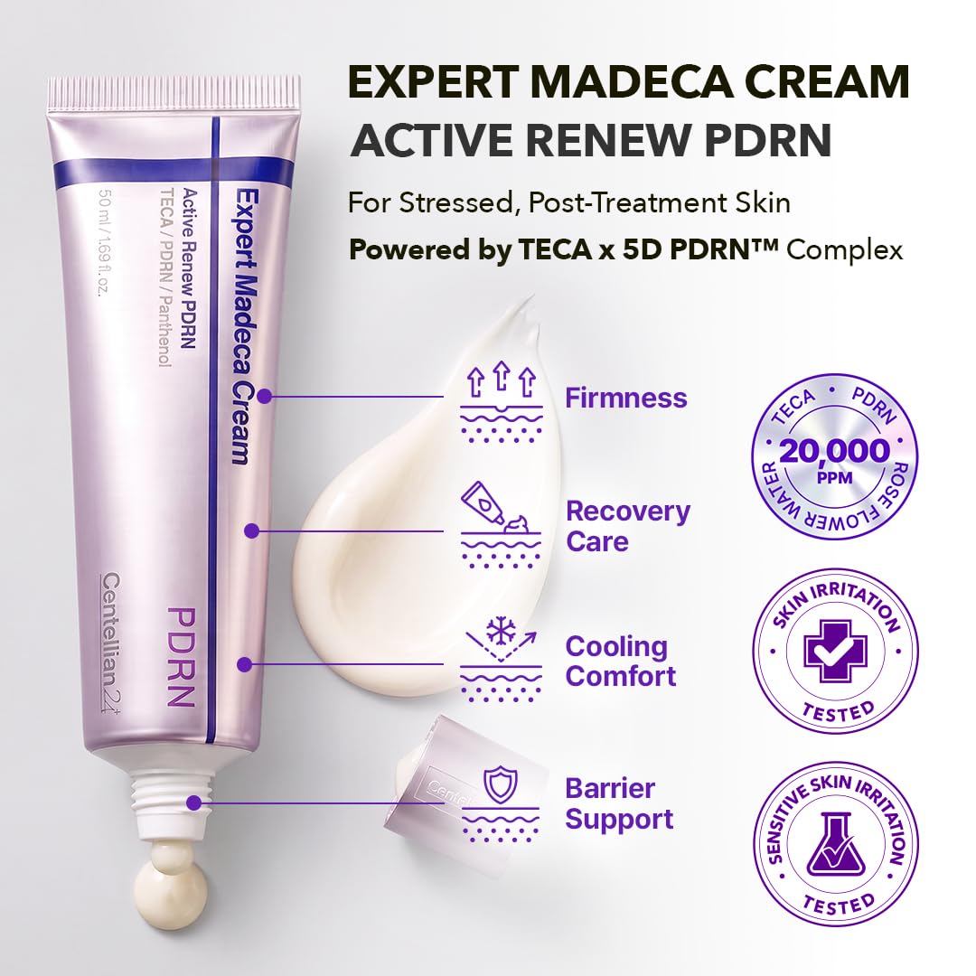 CENTELLIAN 24 Expert Madeca Cream Active Renew PDRN, TECA, Firming