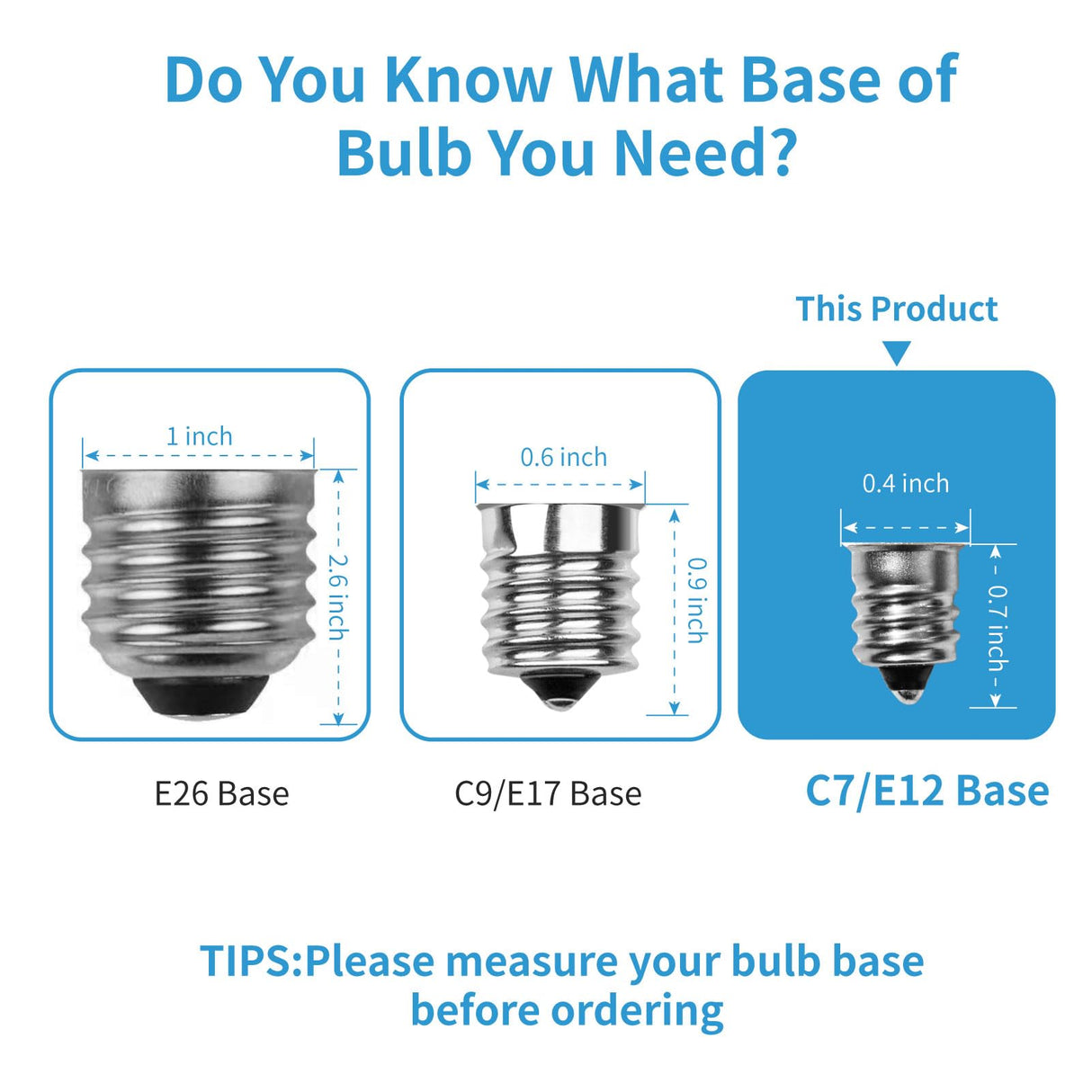 Meconard C7 Led Replacement Christmas Light Bulbs, C7 Shatterproof Led Bulbs for Christmas Indoor Outdoor String Lights, E12 Candelabra Base, Commercial Grade Holiday Bulbs, Cool White, 25 Pack