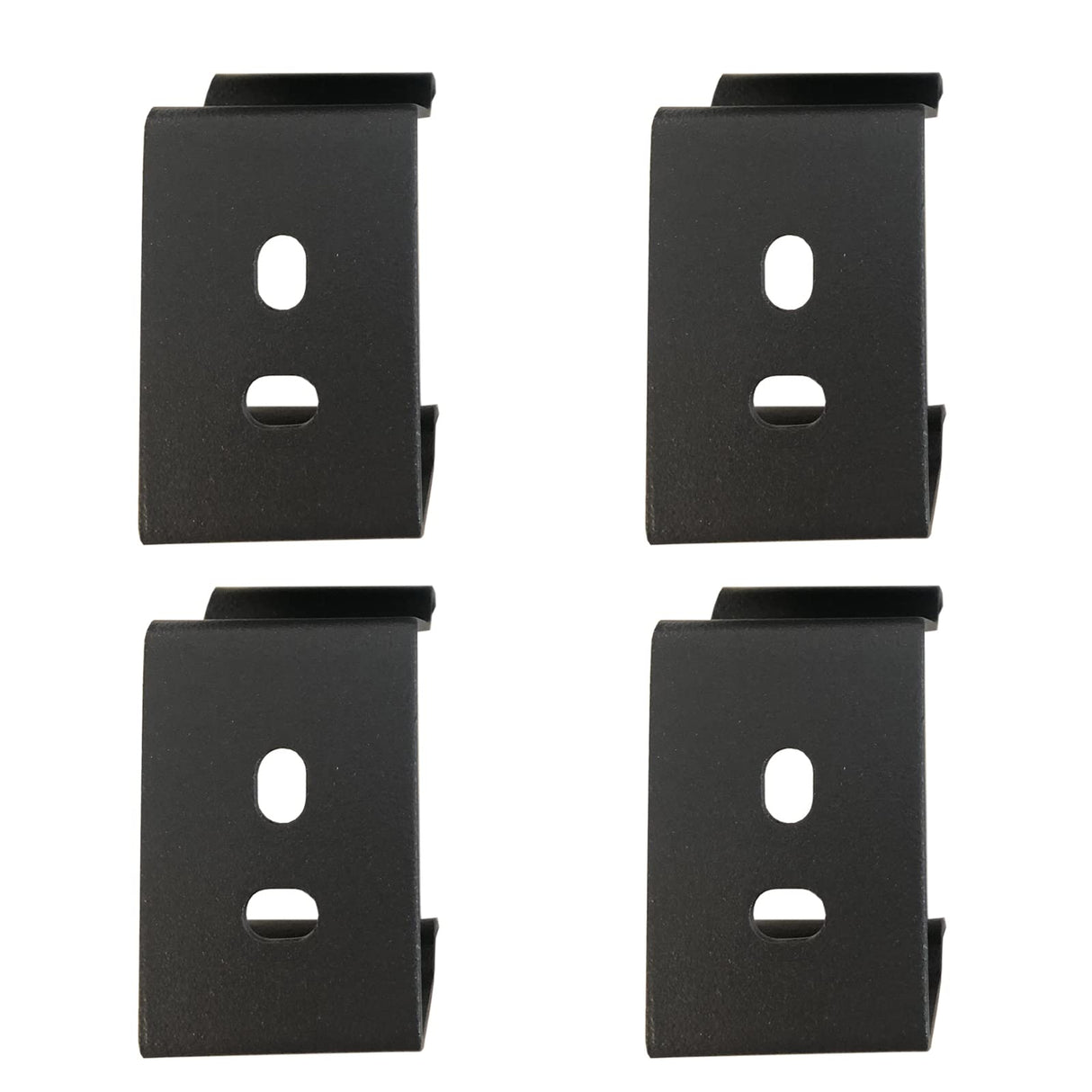The Bath People Horizontal Radiator Brackets - Anthracite