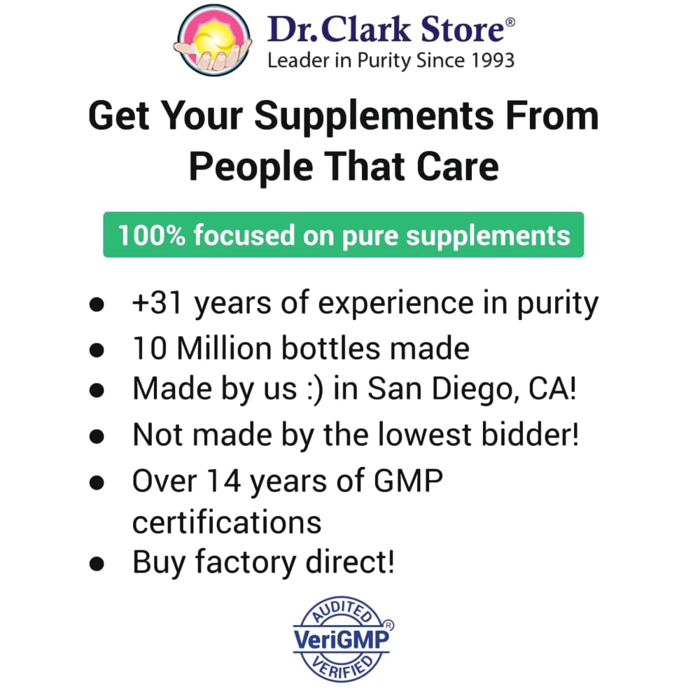 Dr Clark Store Cloves Vegetarian, 500mg, 102 Tapioca Capsules – Helps Maintain Liver Performance and Blood Circulation