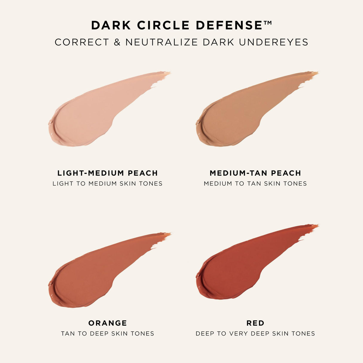 tarte colored clay CC undereye corrector - orange