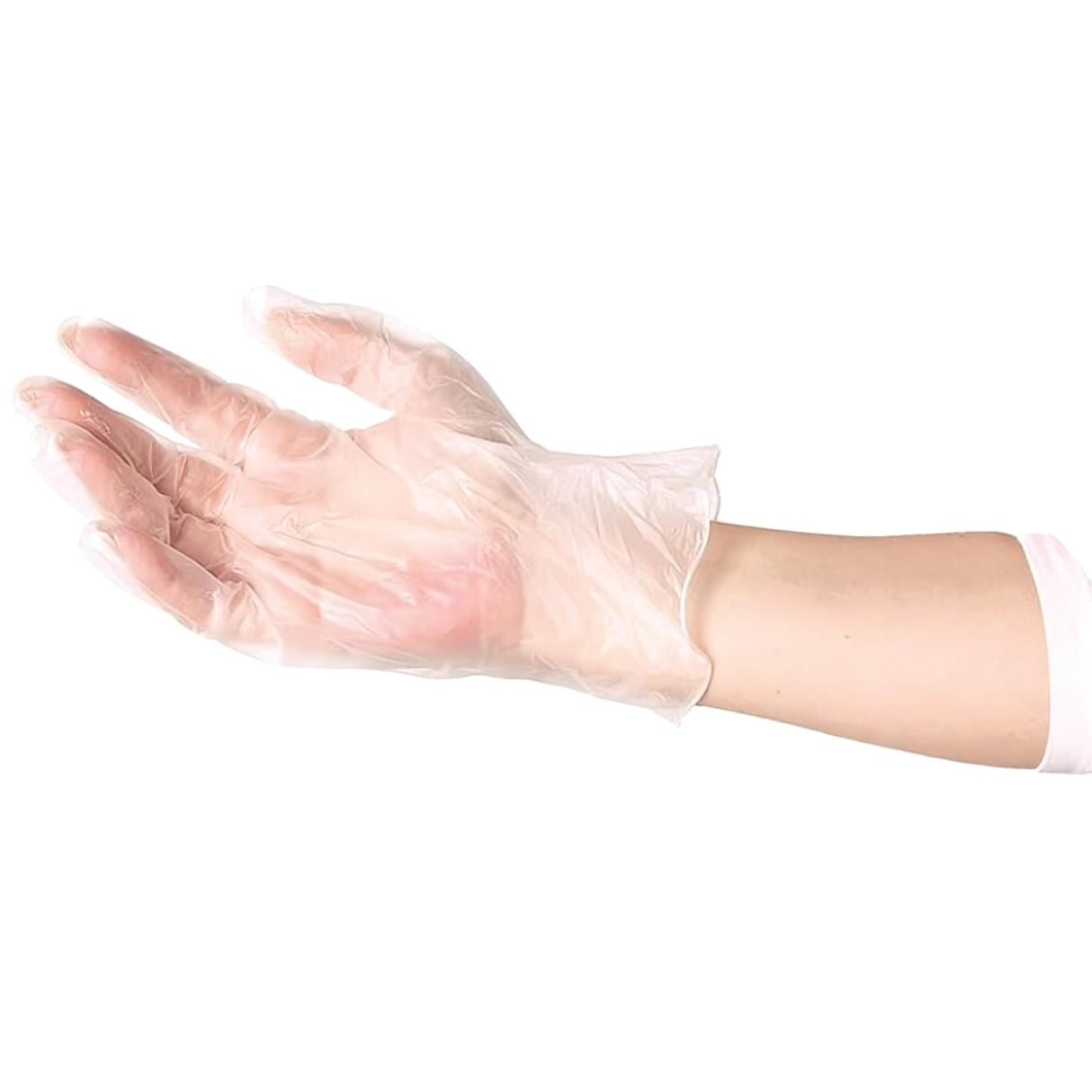 ForPro Disposable Vinyl Gloves, Clear, Industrial Grade, Powder-Free, Latex-Free, Non-Sterile, Food Safe, 2.75 Mil. Palm, 3.9 Mil. Fingers, X-Large, 100-Count (Pack of 10)