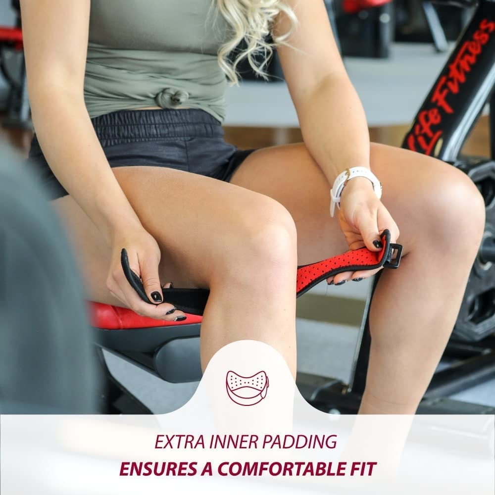 KARM Plus Size Knee Brace for Women & Men Plus Size - Patella Band - Patellar Tendon Support Strap for Jumpers Knee Pain, Basketball, Sports, Obese (XXL/3XL/4XL/5XL/6XL, Pair of 2 Straps, Black)