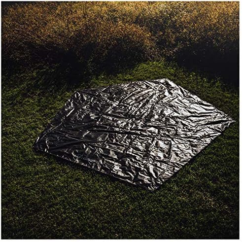 Gazelle Tents™, G5 5-Sided Gazebo Footprint, 300D, Waterproof Ground Tarp, 5 Tack Down Stakes, GA107