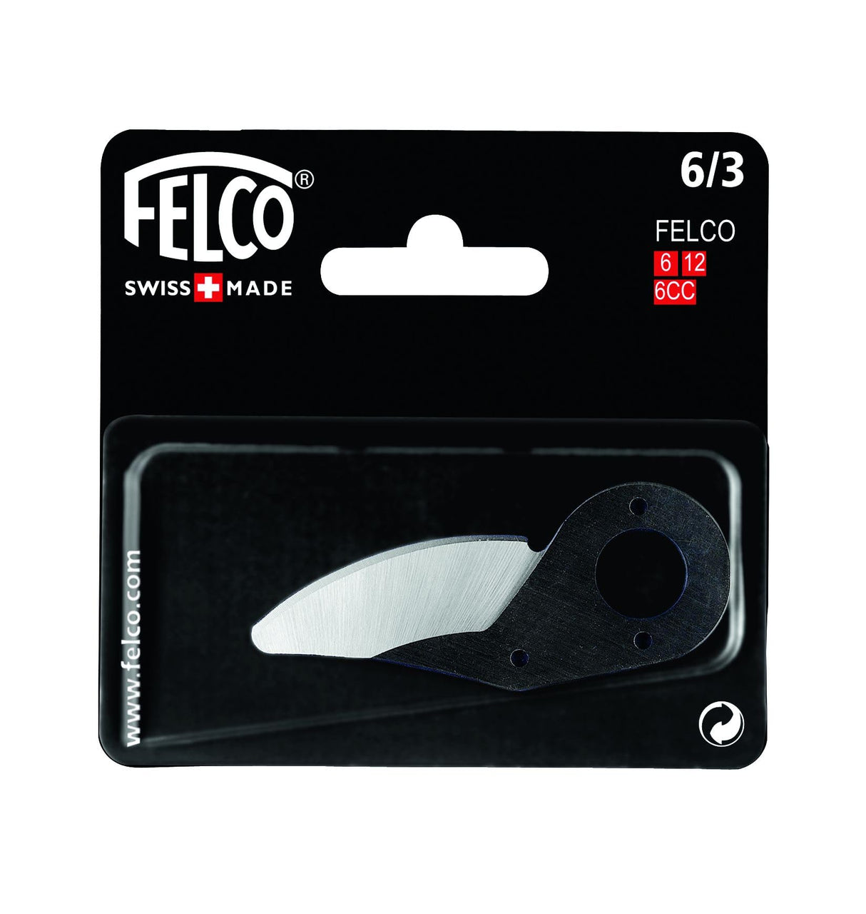 FELCO Hand Pruner Replacement Kit (6/3-1) - Spare Blade, Spring, & Adjustment Key for Garden Shears & Clippers, Genuine SWISS MADE
