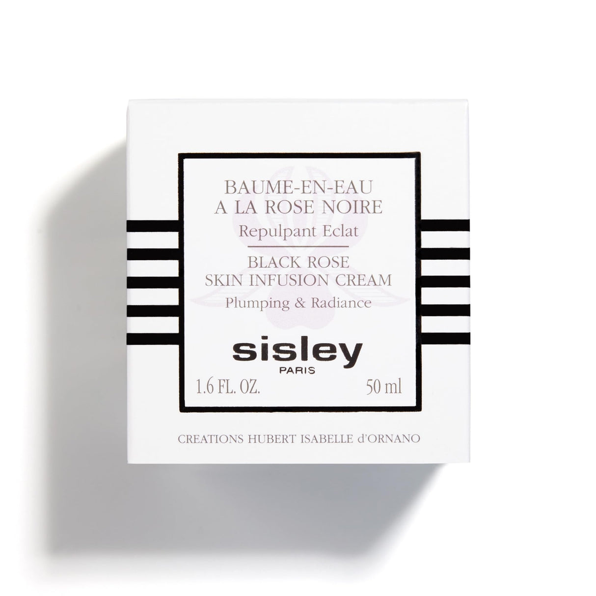 Sisley Paris Black Rose Skin Infusion Cream - 50 mL - Daily Radiant Plumping Face Care Moisturizer - All Skin Types - Non-Comedogenic