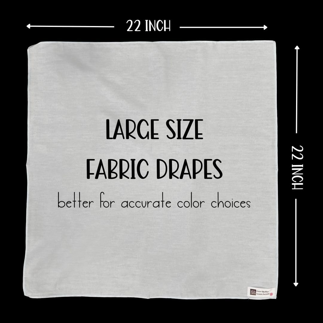 GET SNAPPIN Color Analysis Draping Kit, At Home Color Season Kit (Essential)